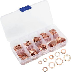 Set 200 Zola Kupferwaschbecken Verschiedene Größen Aufbewahrungsbox Rosa