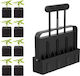Hand Seed Sowing Tool Seedling Planter Soil Blocker Black