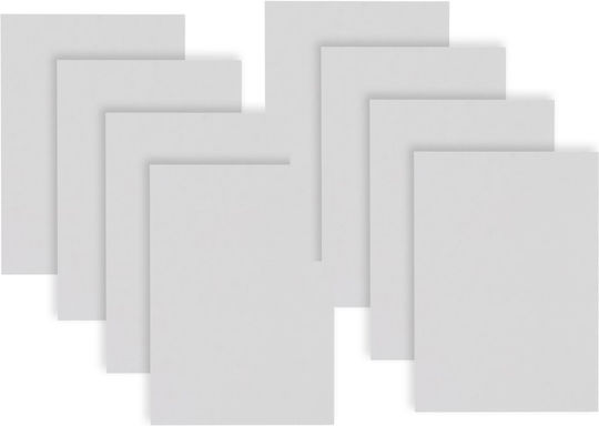 Ungerahmtes Leinwand-Set Zola 8-teilig 180g/m2 Baumwolle MDF Papier 30x40 cm