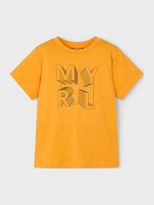 Mayoral Παιδικό T-shirt Κίτρινη
