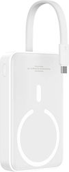 Baseus Magnetic Mini 10000mAh 30W White