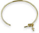 Riniotis Christening Charm Handcuff Metal Gold 25 Pieces