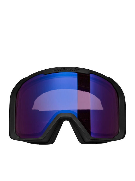 Sweet Protection Ski & Snowboard Goggles Kids Black with Lens in Black Color