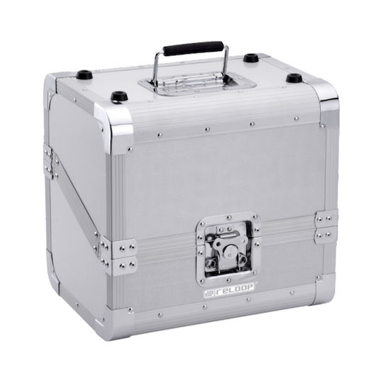 Reloop 80 Plattenkoffer Silber