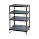 Solidsteel Hy-4 Rack 4 Επιπέδων Μαύρο