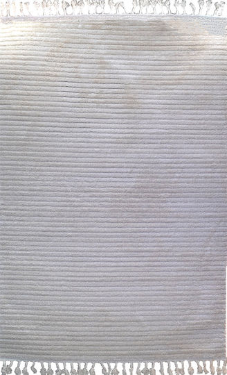 Bioafrol Como Χαλί Ορθογώνιο Cream 140x67cm