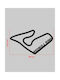 Ακρυλικό Διακοσμητικό Τοίχου Πίστα F1 Redbull Ring 20 X 11,4 Cm Black
