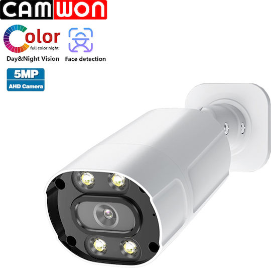 Camwon MHD-FW24S500A CCTV Surveillance Camera Full HD+ 5MP Waterproof with Lens 2.8mm