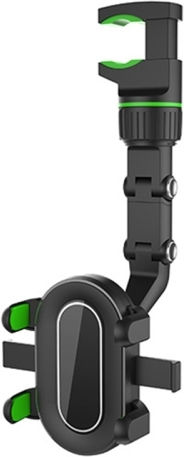 Car Mobile Mount with Adjustable Hooks Green
