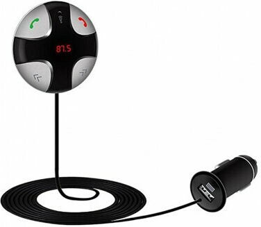 FM Car Transmitter with Bluetooth / Type-C / AUX / USB