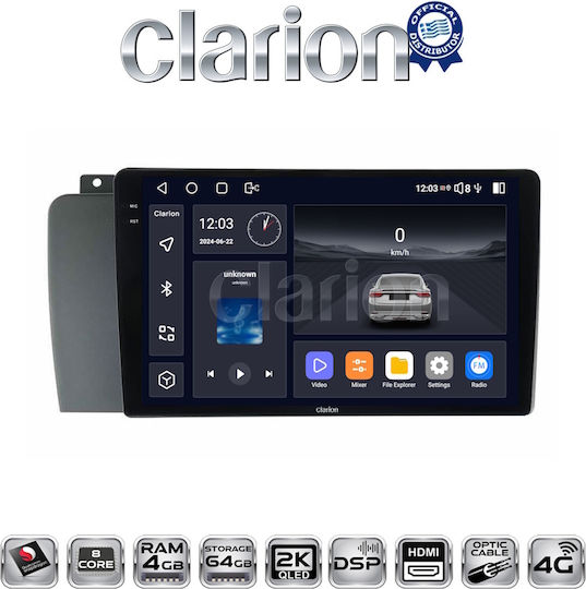 Clarion Автомобилна Аудио Система (Блутут/USB/WiFi/GPS/Apple-Carplay/Android-Auto)