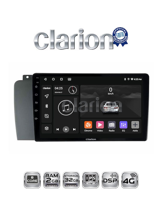 Clarion Car Audio System for Volvo XC 70 2004 > 2007 (Bluetooth/USB/WiFi/GPS/Apple-Carplay/Android-Auto)