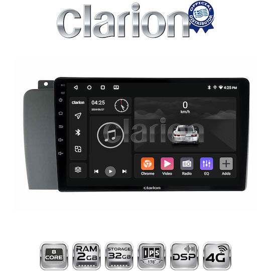 Clarion Ηχοσύστημα Αυτοκινήτου για Volvo XC 70 2004 > 2007 (Bluetooth/USB/WiFi/GPS/Apple-Carplay/Android-Auto)