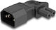 Delock Netzadapter IEC 60320 C14 auf C7 Stecker Buchse