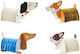 Honeycomb Cute Dogs Decorations 4pcs