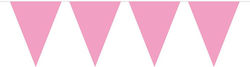 Pink Flag Garland Length 3m
