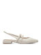 Pumps mit Riemchen Beige