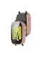 Tempered Film Plastic Case in Burgundy color for Redmi Watch 5 Active