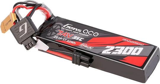 Gens Ace G-tech Μπαταρία Li-Po 7.4V 2300mAh 35C 2S XT60 για Τηλεκατευθυνόμενο