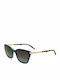 Levi's Women's Sunglasses with Green Frame and Green Gradient Lens