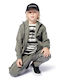 Karl Lagerfeld Kids' Hat Jockey Fabric Black