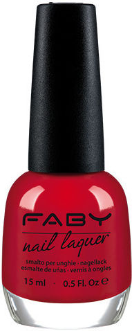 Faby Glossy Nagellack Rot Hot! 15ml
