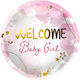 Balloon Foil Pink 18″ Welcome 45cm
