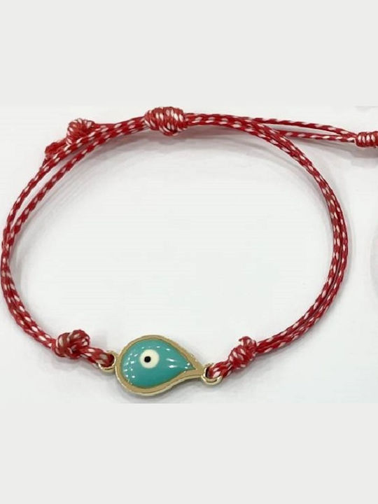 Kostibas Fashion Women's Bracelet Martaki with design Eye