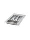 Plastic Drawer Cutlery Tray Grey
