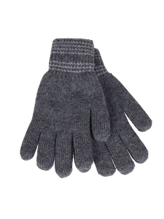 Men's Woolen Gloves Gray