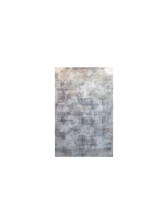 Bioafrol Χαλί Ορθογώνιο Cream Grey 190x133cm