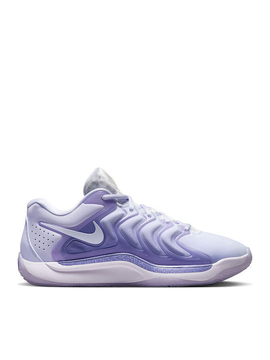 Nike Kd17 Low Basketball Shoes Purple
