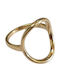 Tatu Moyo Ring made of Steel Gold Plated
