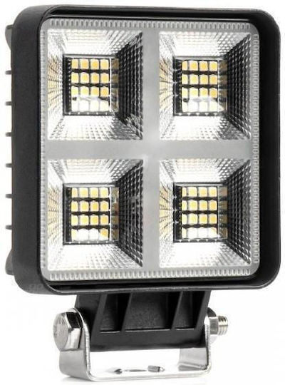 Amio Square LED Work Light 68W 9-36V 8,000lm 6,500K AWL59 Amio 1 Piece 04200/am