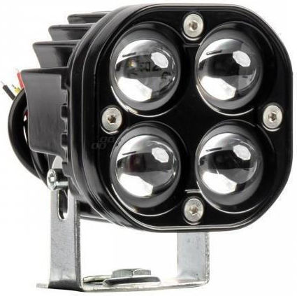 Amio Square LED Work Light 20W 9-36V 4,000lm 6,500K AWL63 Amio 1 Piece 04204/am