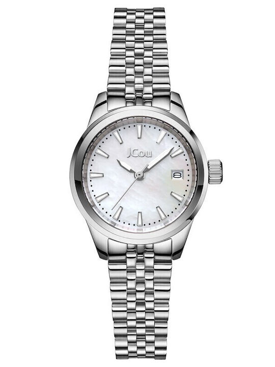 Jcou Women's Watch with Gold Metal Bracelet