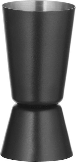 Διπλή Μεζούρα Ποτών με Χωρητικότητα 25/35ml Black 8711369596630