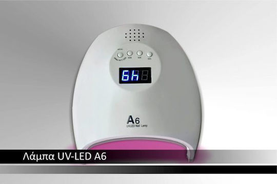 Magnifico Cosmetics Φουρνάκι Νυχιών LED 48W Κόκκινο