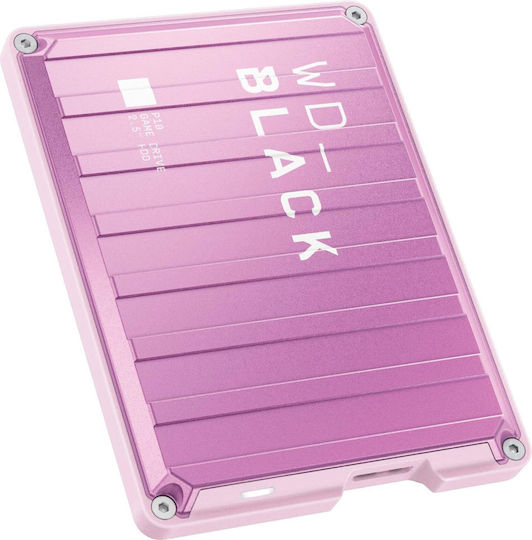 Western Digital P10 Game Drive USB 3.2 Εξωτερικός HDD 4TB 2.5" Ροζ