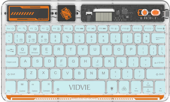 Vidvie KB05 Wireless Bluetooth Keyboard Only International English Blue