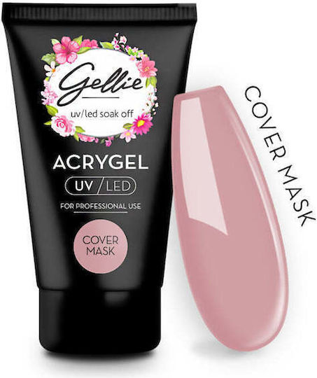 Gellie Cover Mask Acrygel Νυχιών 30ml