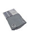 Sidirela Blackout Curtain with Grommets Gray 140x260cm