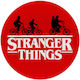 Koupakoupa Stranger Things Red Mouse Pad (200mm) Κόκκινο KP_14159_mousepad-round