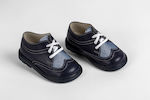 Ever Kid Blue Baptism Moccasins