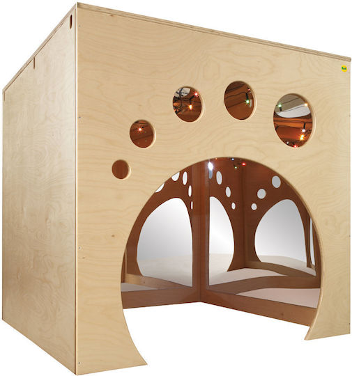 Kinder-Spielhäuser Holz Erzi Luxus Spiegelhaus Magische Spiele