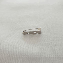 Silver Safety Pins 100 Pieces 20mm