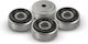 Dynavox 208044 Aluminum Feet Small Silver Set of 4 Pieces