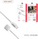 Ven-Dens Magnetic USB 2.0 Cable USB-C male - USB-C 60W Black 2m