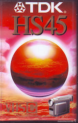 Κασετα Βιντεοκαμερας Tdk Vhs-c Διαρκειας 45sp Η 90lp Λεπτων