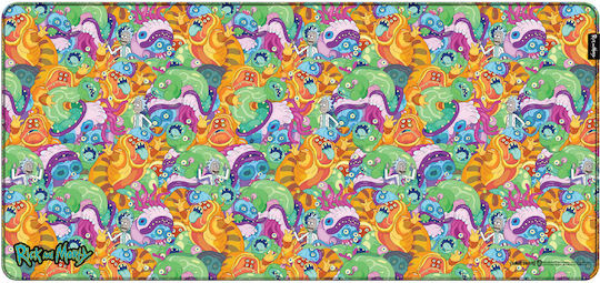 Rick Morty "monster Jam" Gaming Mousepad Xl 900x420x4mm Officially-licensed